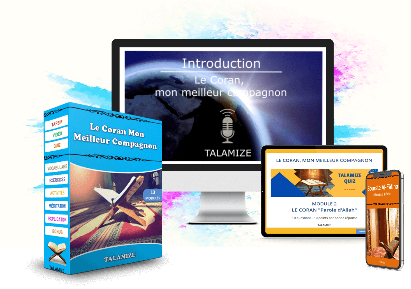 Programme interactif Le Coran, mon meilleur compagnon – apprendre à comprendre les sourates du Coran pour enfants