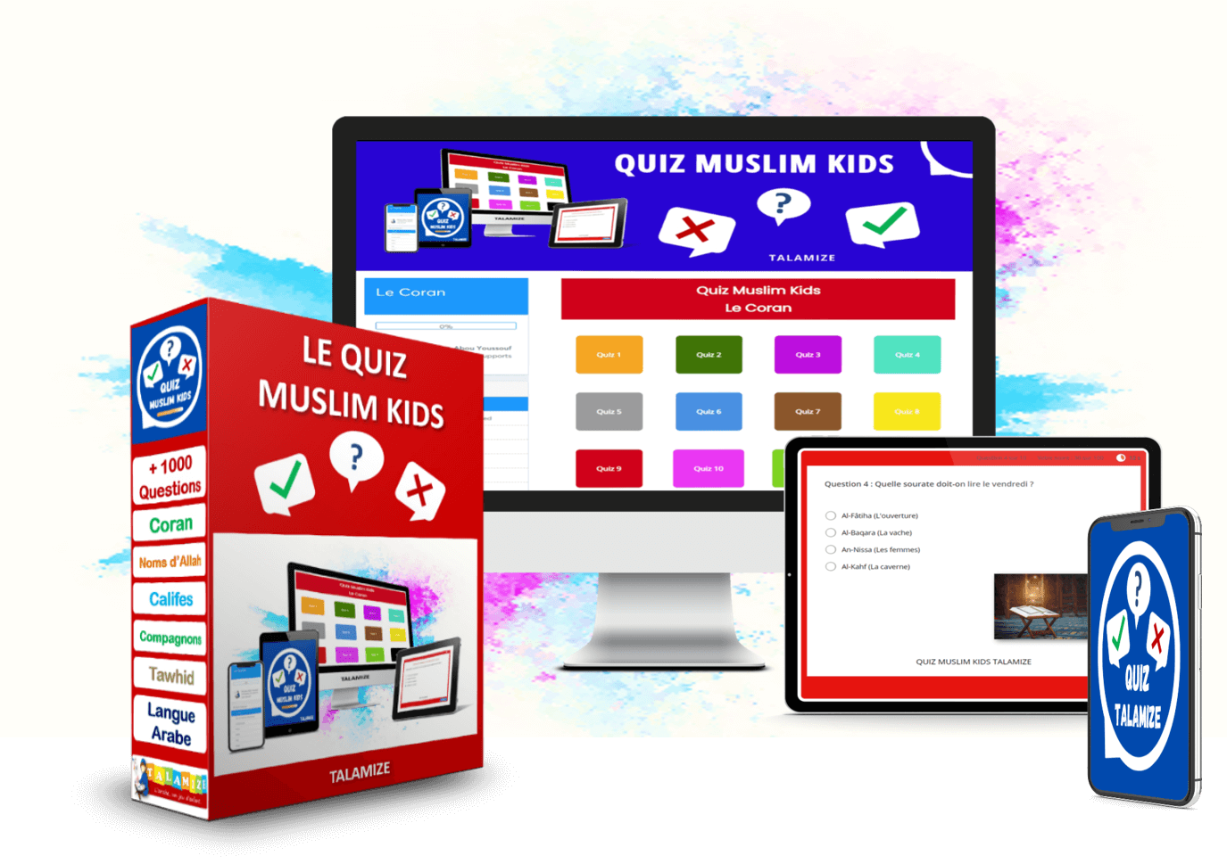 Le Quiz Muslim Kids – quiz interactif islam pour enfants pour apprendre tout en s’amusant