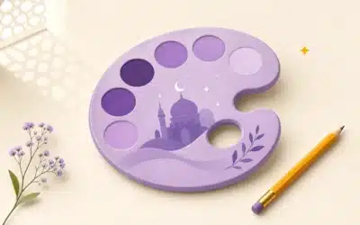Violet en arabe : traduction, prononciation et exemples